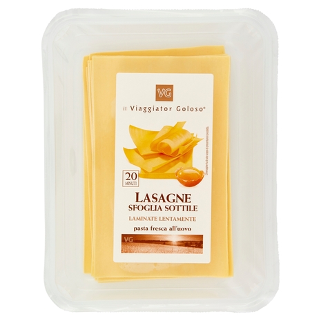 Fogli di Lasagne Fresche, 250 g